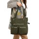 Mega Bag Γυναικεία Τσάντα ώμου με δύο θήκες Πράσινο MEGA525-GRN