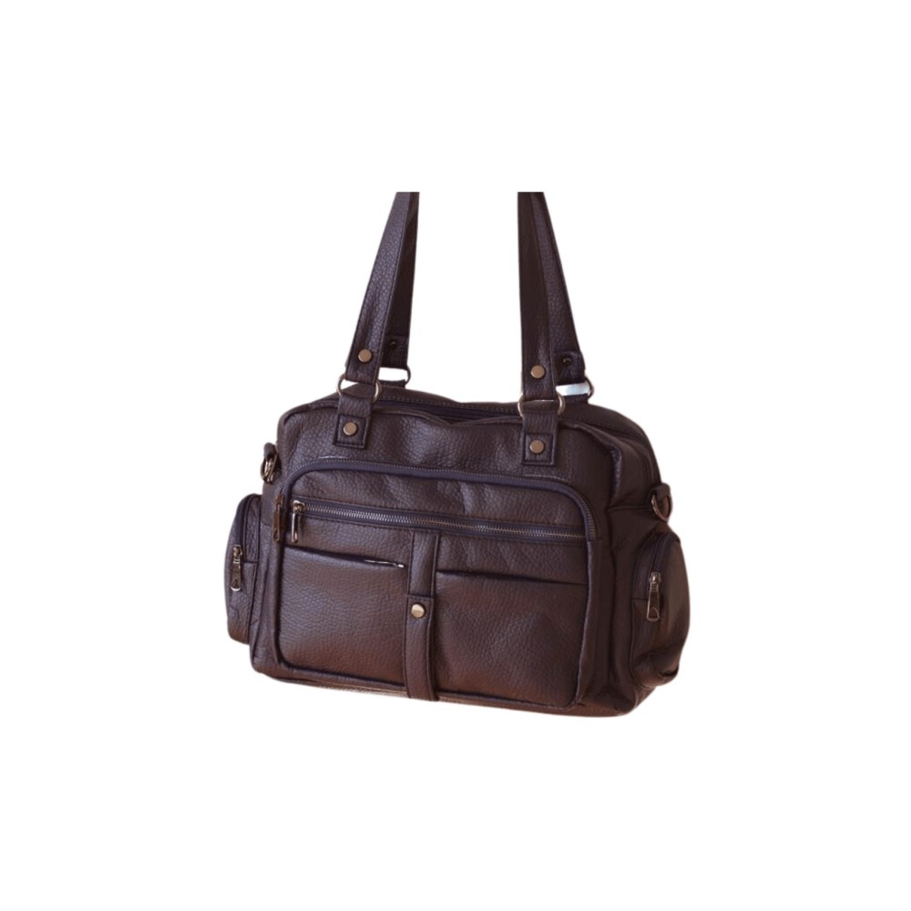 Mega Bag Γυναικεία Τσάντα ώμου με τρεις θήκες Μπορντό MEGA514-MRN Mega Bag Γυναικεία Τσάντα ώμου με τρεις θήκες Μπορντό MEGA514-MRN