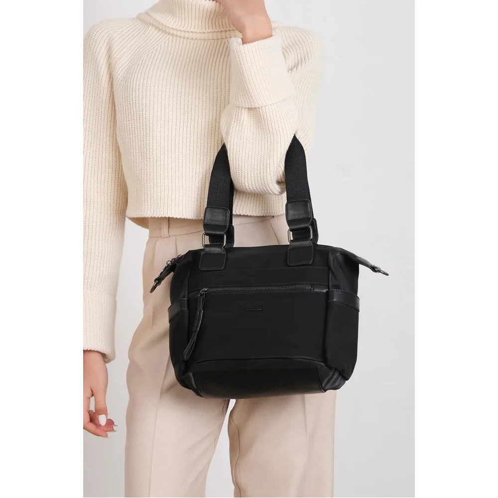 Mega Bag Γυναικεία Τσάντα ώμου μονής θήκης Μαύρο MEGA818-BLK Mega Bag Γυναικεία Τσάντα ώμου μονής θήκης Μαύρο MEGA818-BLK