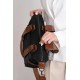 Mega Bag Γυναικεία Τσάντα ώμου μονής θήκης Ταμπά Μαύρο MEGA818-BLKTAN Mega Bag Γυναικεία Τσάντα ώμου μονής θήκης Ταμπά Μαύρο MEGA818-BLKTAN