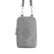 Mega Bag Γυναικείο Πορτοφόλι & Θήκη Κάρτας/Τηλεφώνου με λουράκι με δύο θήκες Γκρι MEGA226-GRY Mega Bag Γυναικείο Πορτοφόλι & Θήκη Κάρτας/Τηλεφώνου με λουράκι με δύο θήκες Γκρι MEGA226-GRY