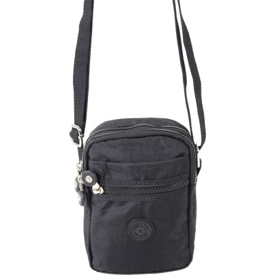 Mega Bag Γυναικείο Πορτοφόλι & Θήκη Τηλεφώνου αδιάβροχο ύφασμα με λουράκι Μαύρο Mega Bag Γυναικείο Πορτοφόλι & Θήκη Τηλεφώνου αδιάβροχο ύφασμα με λουράκι Μαύρο