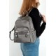 Mega Bag Γυναικείο Σακίδιο Πλάτης με δύο θήκες Ανθρακί αδιάβροχη MEGA608-ANTWP Mega Bag Γυναικείο Σακίδιο Πλάτης με δύο θήκες Ανθρακί αδιάβροχη MEGA608-ANTWP