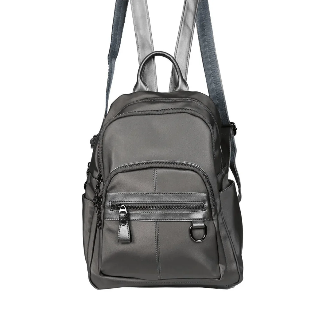 Mega Bag Γυναικείο Σακίδιο Πλάτης με δύο θήκες Ανθρακί MEGA608-ANT Mega Bag Γυναικείο Σακίδιο Πλάτης με δύο θήκες Ανθρακί MEGA608-ANT