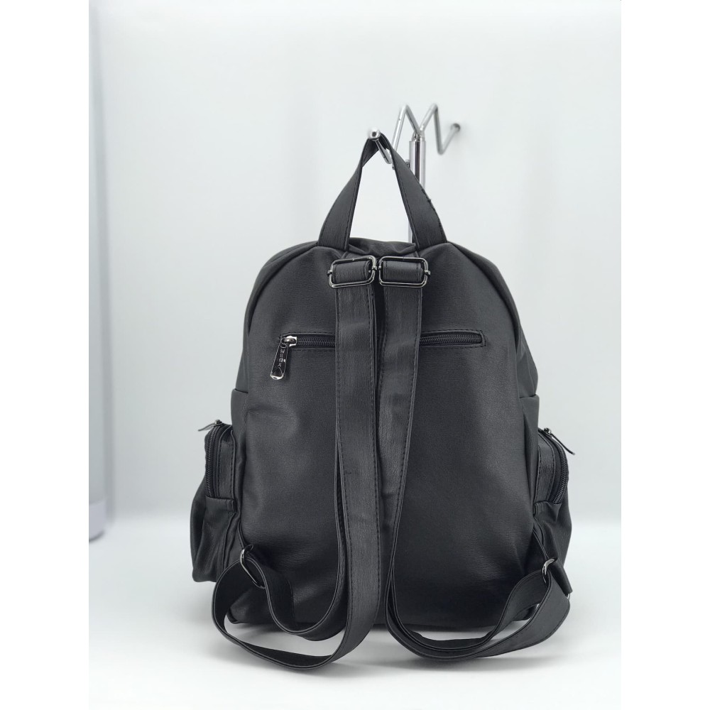 Mega Bag Γυναικείο Σακίδιο Πλάτης με δύο θήκες Μαύρο MEGA505-BLK Mega Bag Γυναικείο Σακίδιο Πλάτης με δύο θήκες Μαύρο MEGA505-BLK