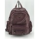 Mega Bag Γυναικείο Σακίδιο Πλάτης με δύο θήκες Μπορντό MEGA505-MRN