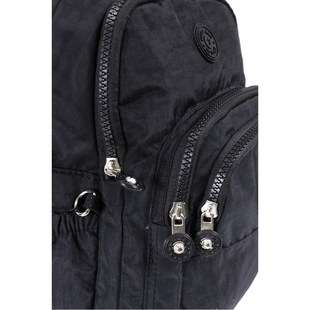 Mega Bag Γυναικείο Σακίδιο Πλάτης με τέσσερις θήκες Μαύρο MEGA251-BLK Mega Bag Γυναικείο Σακίδιο Πλάτης με τέσσερις θήκες Μαύρο MEGA251-BLK