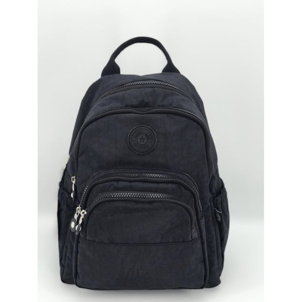Mega Bag Γυναικείο Σακίδιο Πλάτης με τέσσερις θήκες Μαύρο MEGA251-BLK Mega Bag Γυναικείο Σακίδιο Πλάτης με τέσσερις θήκες Μαύρο MEGA251-BLK
