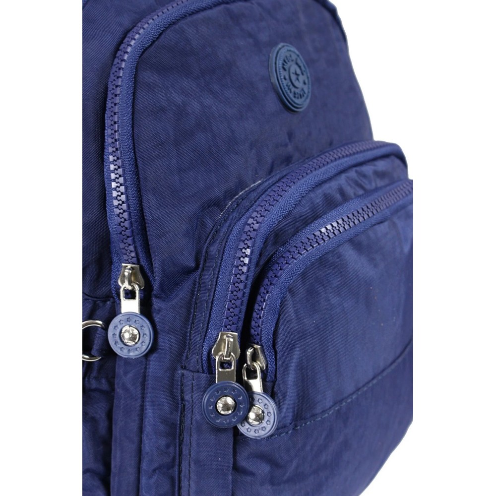 Mega Bag Γυναικείο Σακίδιο Πλάτης με τέσσερις θήκες Ναυτικό Μπλε MEGA251-M.BLU Mega Bag Γυναικείο Σακίδιο Πλάτης με τέσσερις θήκες Ναυτικό Μπλε MEGA251-M.BLU