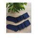 Merry See Πλεκτές γυναικείες μακριές κάλτσες σκούρο μπλε 1 ζεύγος
