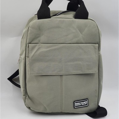 Shaka Σακίδιο Πλάτης διπλή εξωτερική τσέπη με βέλκρο Λαδί Shaka Σακίδιο Πλάτης διπλή εξωτερική τσέπη με βέλκρο Λαδί