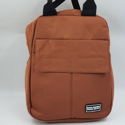 Shaka Σακίδιο Πλάτης διπλή εξωτερική τσέπη με βέλκρο Καφέ Shaka Σακίδιο Πλάτης διπλή εξωτερική τσέπη με βέλκρο Καφέ