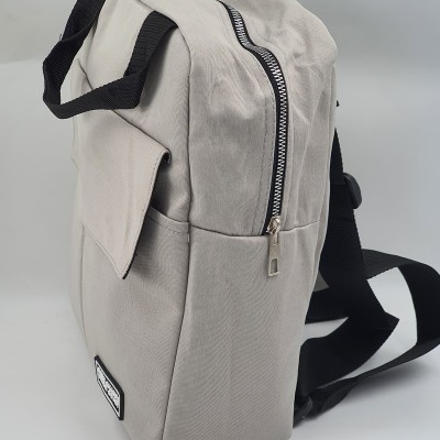 Shaka Σακίδιο Πλάτης διπλή εξωτερική τσέπη με βέλκρο Γκρι Shaka Σακίδιο Πλάτης διπλή εξωτερική τσέπη με βέλκρο Γκρι