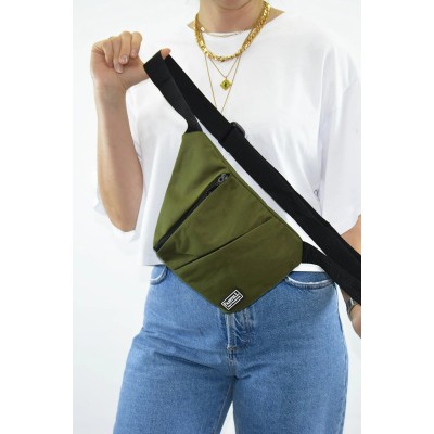 Passtell Γυναικείο Τσαντάκι Freebag Χακί Passtell Γυναικείο Τσαντάκι Freebag Χακί