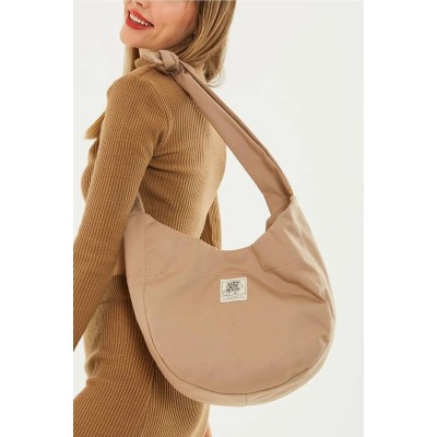 Shaka Γυναικεία Τσάντα ώμου με κόμπο στο χερούλι Βιζόν Shaka Γυναικεία Τσάντα ώμου με κόμπο στο χερούλι Βιζόν