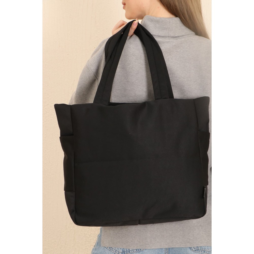 Shaka Γυναικεία τσάντα ώμου μονής θήκης Μαύρο SHK-U25-blk