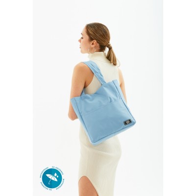 Shaka Γυναικεία Τσάντα ώμου τύπου Tote Γαλάζιο Shaka Γυναικεία Τσάντα ώμου τύπου Tote Γαλάζιο
