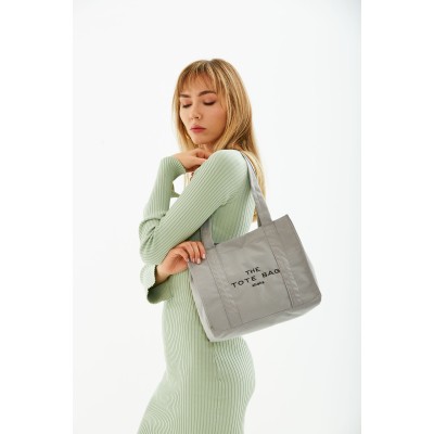 Shaka Γυναικεία Τσάντα ώμου Tote μονής θήκης Γκρι Shaka Γυναικεία Τσάντα ώμου Tote μονής θήκης Γκρι