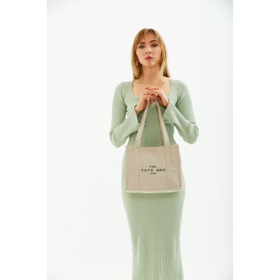 Shaka Γυναικεία Τσάντα ώμου Tote μονής θήκης Κρεμ Shaka Γυναικεία Τσάντα ώμου Tote μονής θήκης Κρεμ