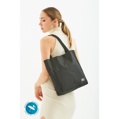 Shaka Γυναικεία Τσάντα ώμου τύπου Tote Μαύρο Shaka Γυναικεία Τσάντα ώμου τύπου Tote Μαύρο
