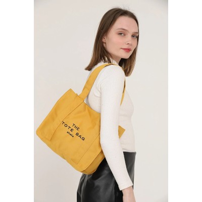 Shaka Γυναικεία Τσάντα ώμου Tote μονής θήκης Μουσταρδί Shaka Γυναικεία Τσάντα ώμου Tote μονής θήκης Μουσταρδί