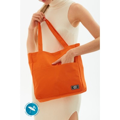 Shaka Γυναικεία Τσάντα ώμου τύπου Tote Πορτοκαλί Shaka Γυναικεία Τσάντα ώμου τύπου Tote Πορτοκαλί