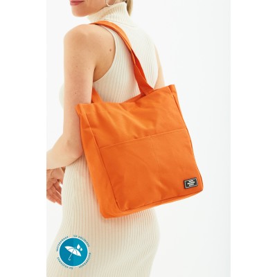 Shaka Γυναικεία Τσάντα ώμου τύπου Tote Πορτοκαλί Shaka Γυναικεία Τσάντα ώμου τύπου Tote Πορτοκαλί