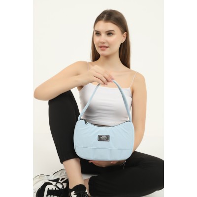 Shaka Γυναικείο Τσαντάκι Ώμου με κοντό χερούλι Γαλάζιο Shaka Γυναικείο Τσαντάκι Ώμου με κοντό χερούλι Γαλάζιο