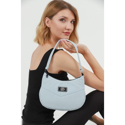 Shaka Γυναικείο Τσαντάκι Ώμου και χειρός Γαλάζιο Shaka Γυναικείο Τσαντάκι Ώμου και χειρός Γαλάζιο