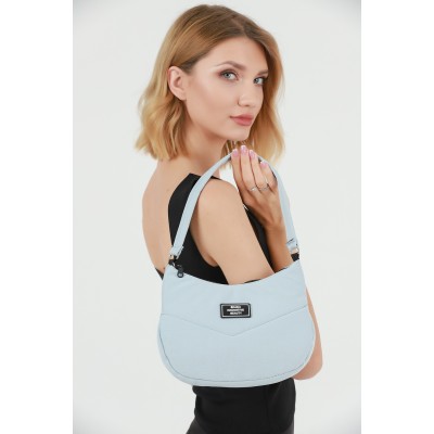Shaka Γυναικείο Τσαντάκι Ώμου και χειρός Γαλάζιο Shaka Γυναικείο Τσαντάκι Ώμου και χειρός Γαλάζιο