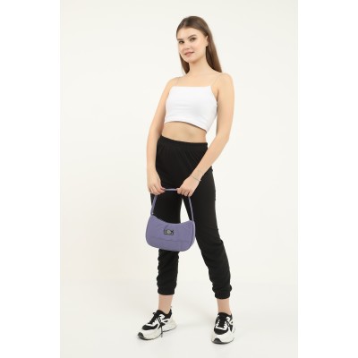 Shaka Γυναικείο Τσαντάκι Ώμου με κοντό χερούλι Λιλά Shaka Γυναικείο Τσαντάκι Ώμου με κοντό χερούλι Λιλά