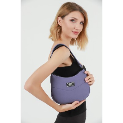 Shaka Γυναικείο Τσαντάκι Ώμου και χειρός Λιλά Shaka Γυναικείο Τσαντάκι Ώμου και χειρός Λιλά