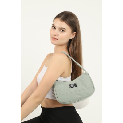 Shaka Γυναικείο Τσαντάκι Ώμου με κοντό χερούλι Πράσινο της Ελιάς Shaka Γυναικείο Τσαντάκι Ώμου με κοντό χερούλι Πράσινο της Ελιάς
