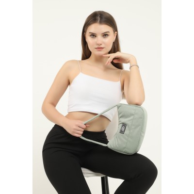 Shaka Γυναικείο Τσαντάκι Ώμου με κοντό χερούλι Πράσινο της Ελιάς Shaka Γυναικείο Τσαντάκι Ώμου με κοντό χερούλι Πράσινο της Ελιάς