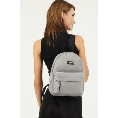 Shaka Σακίδιο Πλάτης εξωτερική τσέπη με φερμουάρ Γκρι Shaka Σακίδιο Πλάτης εξωτερική τσέπη με φερμουάρ Γκρι