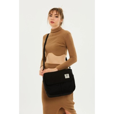 Shaka Τσάντα Χιαστί - Messenger μονής θήκης Μαύρο Shaka Τσάντα Χιαστί - Messenger μονής θήκης Μαύρο