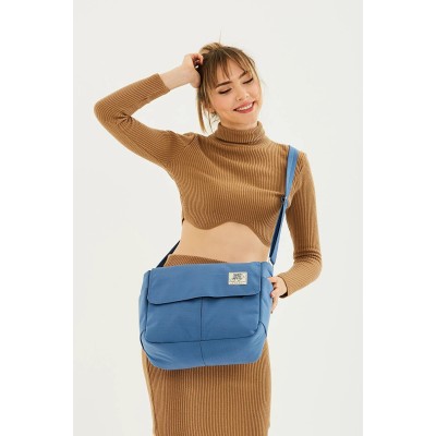 Shaka Τσάντα Χιαστί-Messenger μονής θήκης Μπλε Shaka Τσάντα Χιαστί-Messenger μονής θήκης Μπλε