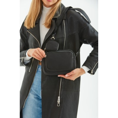 Shaka Τσαντάκι Χιαστί με θήκη για νομίσματα Μαύρο Shaka Τσαντάκι Χιαστί με θήκη για νομίσματα Μαύρο