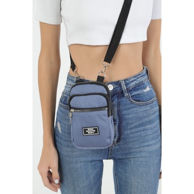 Shaka Τσαντάκι Χιαστί με αποσπώμενο λουράκι Μπλε Shaka Τσαντάκι Χιαστί με αποσπώμενο λουράκι Μπλε