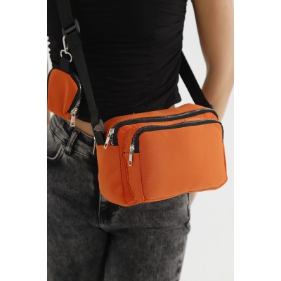 Shaka Τσαντάκι Χιαστί με θήκη για νομίσματα Πορτοκαλί Shaka Τσαντάκι Χιαστί με θήκη για νομίσματα Πορτοκαλί