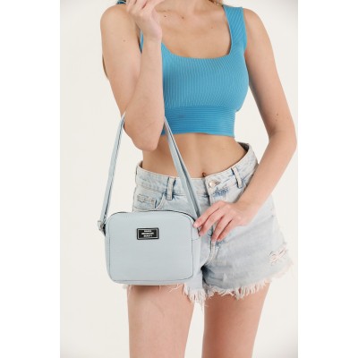 Shaka mini τσάντα χιαστί μονής θήκης Γαλάζιο Shaka mini τσάντα χιαστί μονής θήκης Γαλάζιο