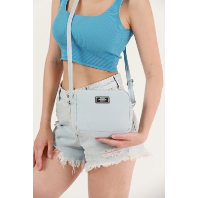 Shaka mini τσάντα χιαστί μονής θήκης Γαλάζιο Shaka mini τσάντα χιαστί μονής θήκης Γαλάζιο