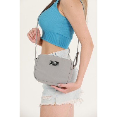 Shaka mini τσάντα χιαστί μονής θήκης Γκρι Shaka mini τσάντα χιαστί μονής θήκης Γκρι