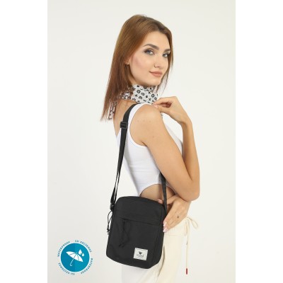 Shaka mini τσάντα χιαστί μονής θήκης Μαύρο Shaka mini τσάντα χιαστί μονής θήκης Μαύρο