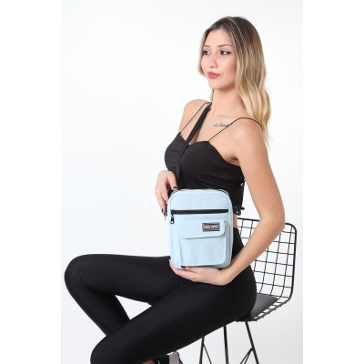 Shaka mini Τσάντα ταχυδρόμου χιαστί μονής θήκης Γαλάζιο Shaka mini Τσάντα ταχυδρόμου χιαστί μονής θήκης Γαλάζιο