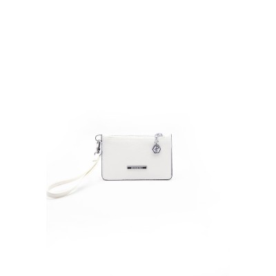 Silver Polo Λευκό Γυναικείο Πορτοφόλι & Θήκη Κάρτας μονής θήκης Silver Polo Λευκό Γυναικείο Πορτοφόλι & Θήκη Κάρτας μονής θήκης