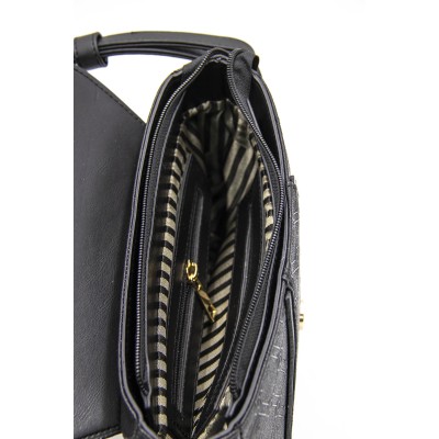 Silver Polo Κρεμ Γυναικεία Τσάντα Χιαστί μονής θήκης με μοτίβο λογότυπο Silver Polo Κρεμ Γυναικεία Τσάντα Χιαστί μονής θήκης με μοτίβο λογότυπο