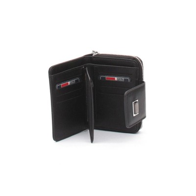 Silver Polo Μαύρο Γυναικείο Πορτοφόλι & Θήκη για Κάρτες με τρεις θήκες 13x9x3 Silver Polo Μαύρο Γυναικείο Πορτοφόλι & Θήκη για Κάρτες με τρεις θήκες 13x9x3