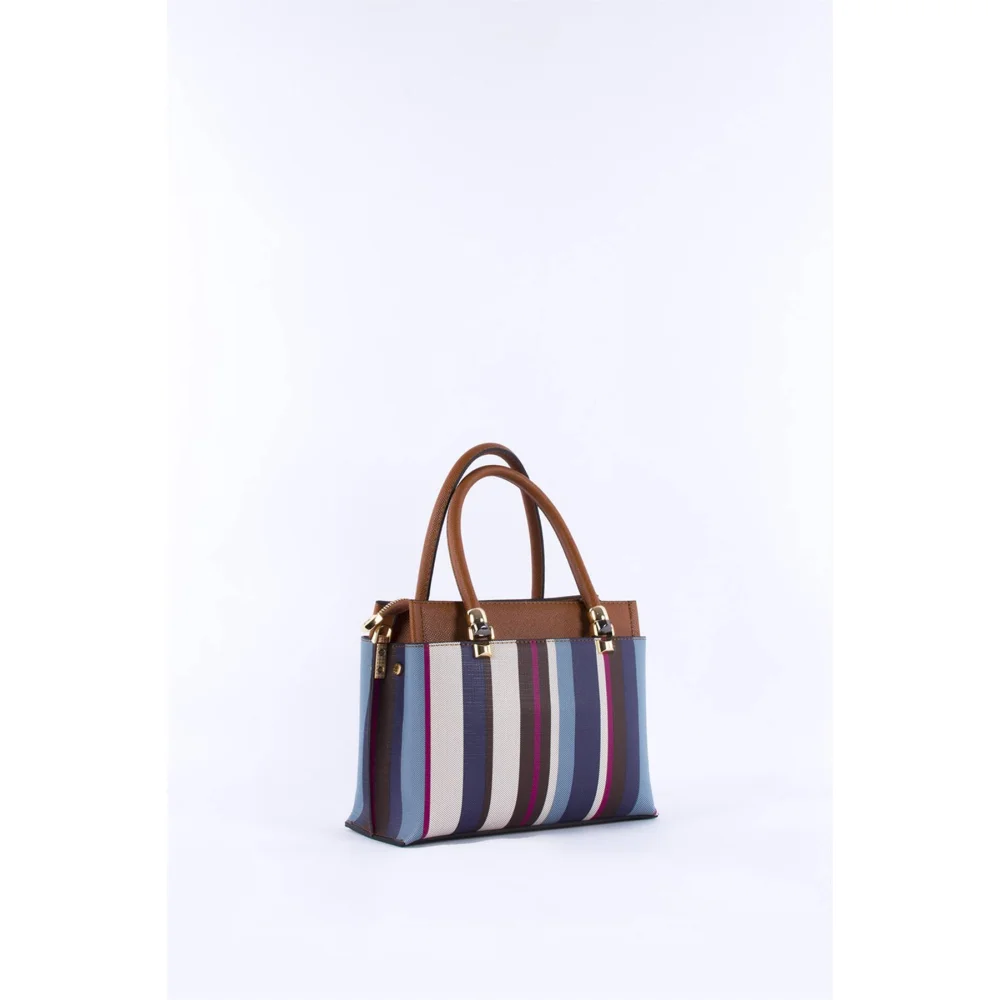 Silver Polo Mix Γυναικεία Τσάντα χειρός με τρεις θήκες SP826-2 Silver Polo Mix Γυναικεία Τσάντα χειρός με τρεις θήκες SP826-2