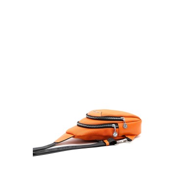 Silver Polo Πορτοκαλί Γυναικεία τσάντα Freebag με δύο θήκες Silver Polo Πορτοκαλί Γυναικεία τσάντα Freebag με δύο θήκες